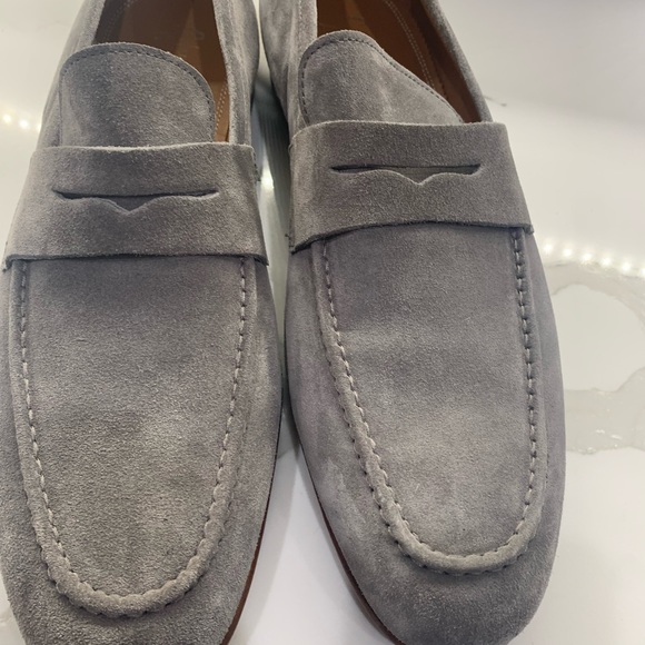 Antonio Maurizi size 43 color Tan/Piombi Brand new with box mens shoes - Picture 10 of 11